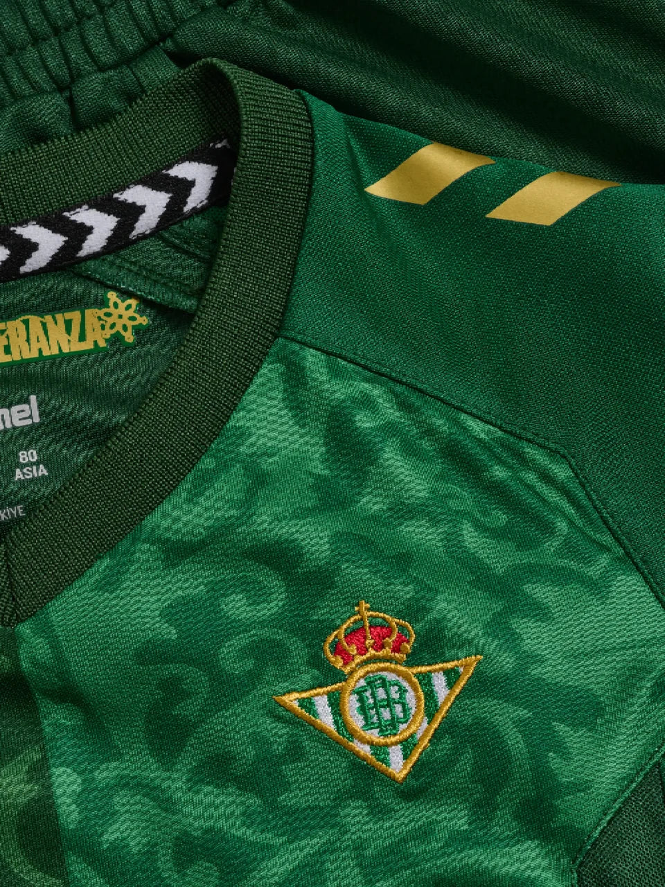 Kit Infantil Real Betis Away 26/27 - Verde e Branco
