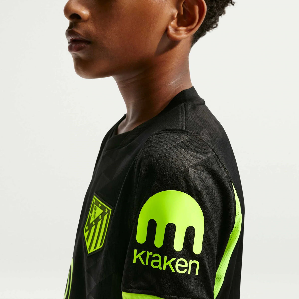 Kit Infantil Atlético de Madrid Away 26/27 - Preta