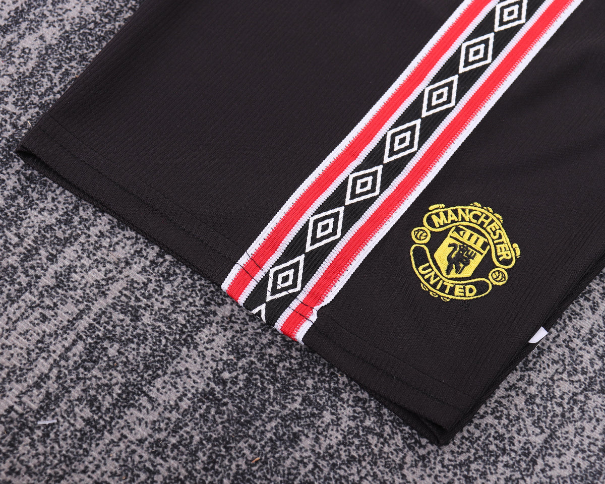 Kit infantil Manchester United RetrƓ Away 98/99 - Preto