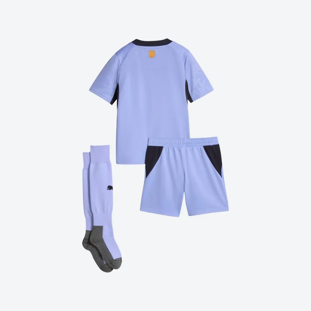 Kit Infantil Olympique De Marseille Third 26/27 - Roxa
