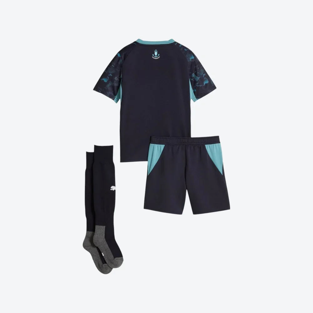 Kit Infantil Olympique De Marseille Away 26/27 - Azul Escuro
