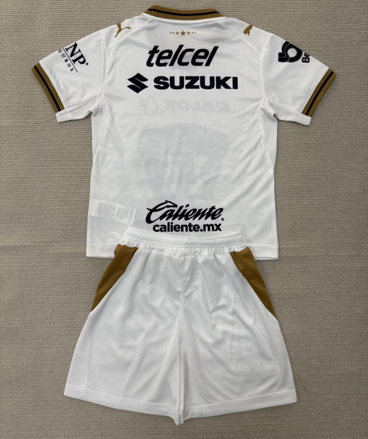 Kit Infantil Pumas Home 26/27 - Branco