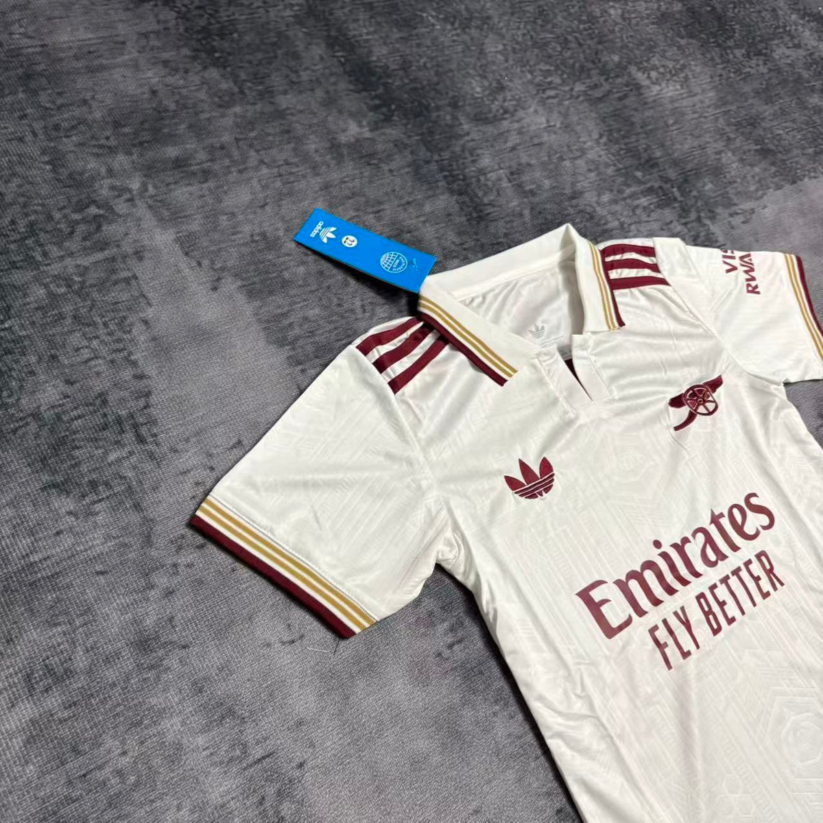 Kit Infantil Arsenal Third 25/26 - Branco