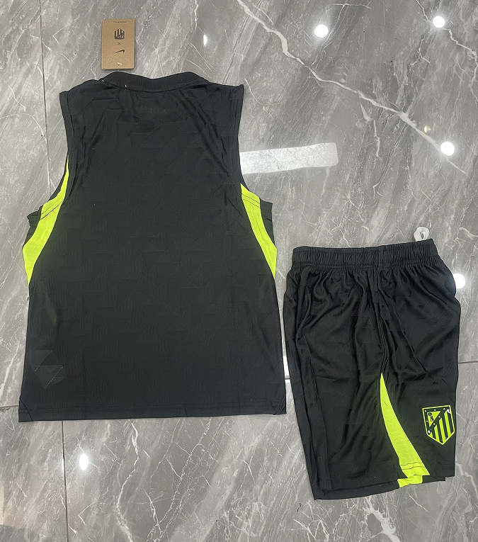 Kit Infantil Regata Atletico de Madrid Away 26/27 - Preto