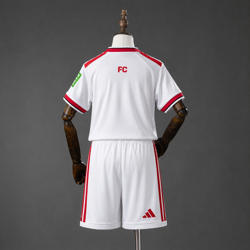 Kit Infantil 1. FC Köln Home 26/27 - Branco