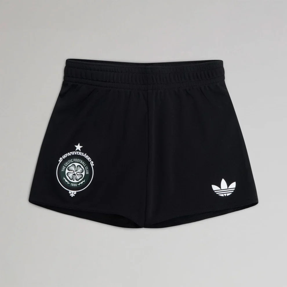Kit Infantil Celtic Away 26/27 - Verde e Preto