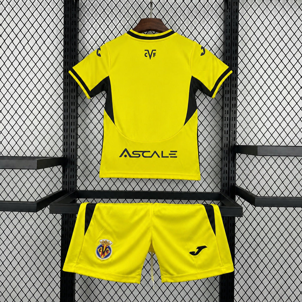 Kit Infantil Villareal Home 26/27 - Amarelo
