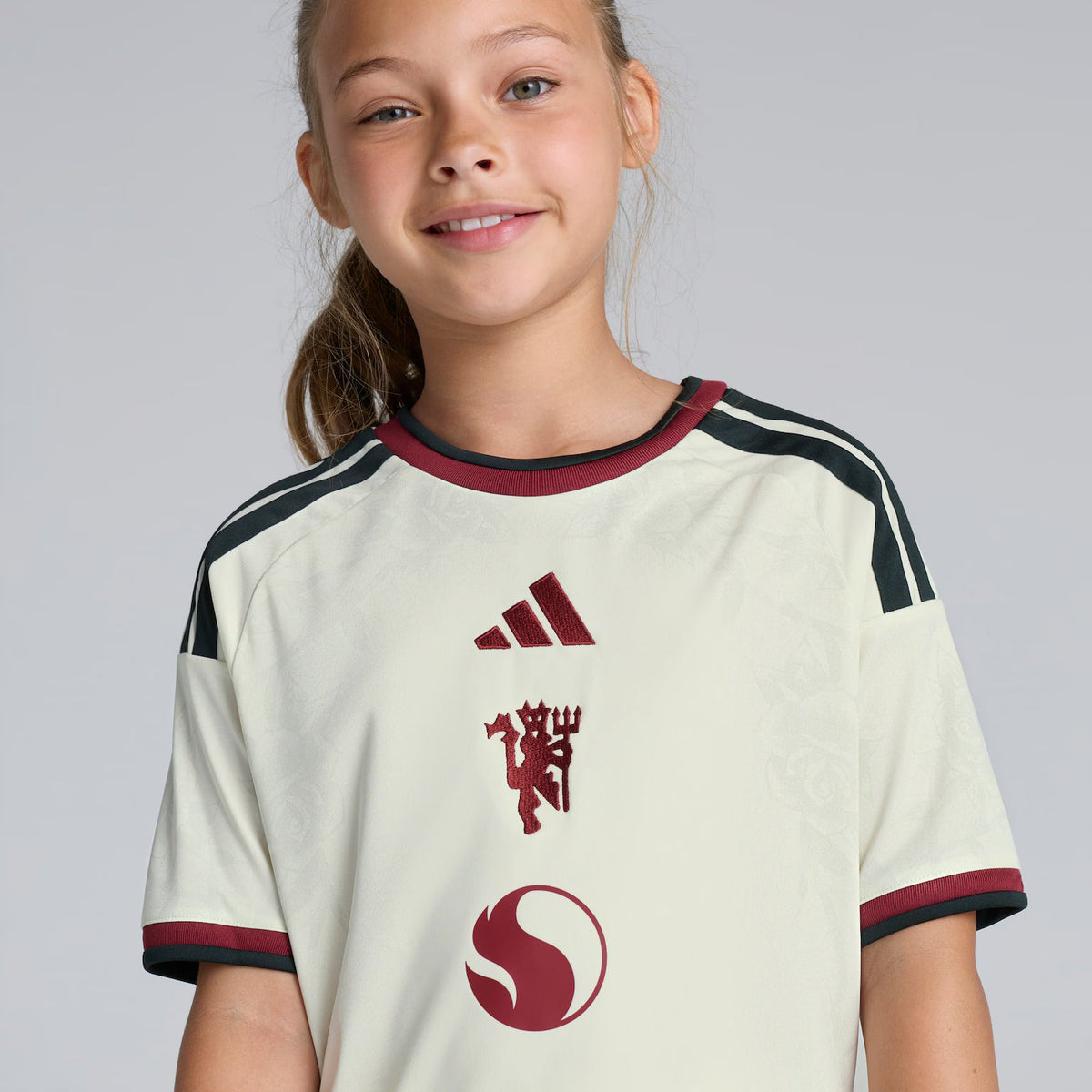 Kit infantil Manchester United Third 26/27 - Branca