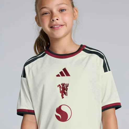 Kit infantil Manchester United Third 26/27 - Bege
