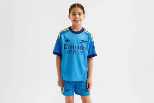 Kit Infantil Arsenal Third 26/27 - Azul