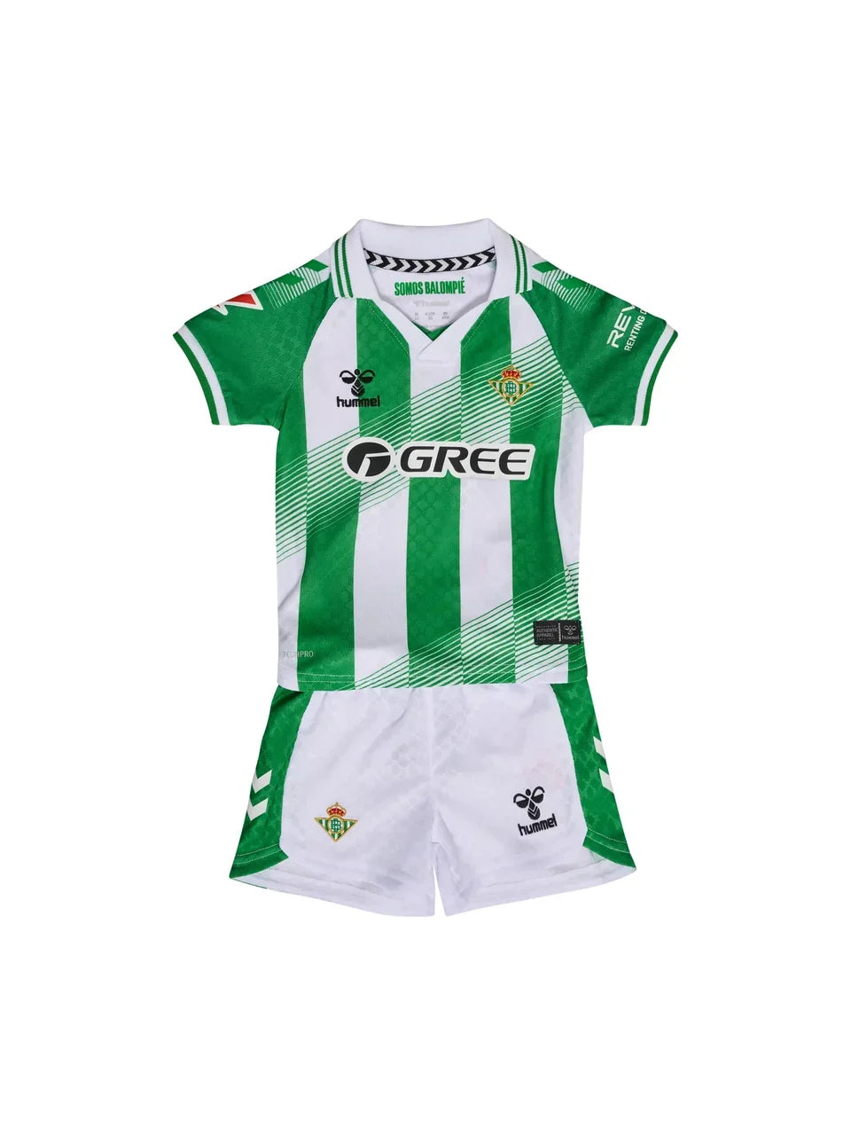 Kit Infantil Real Betis Home 26/27  - Branca e Verde