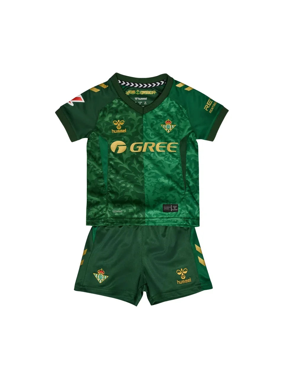 Kit Infantil Real Betis Away 26/27  - Verde e Branco