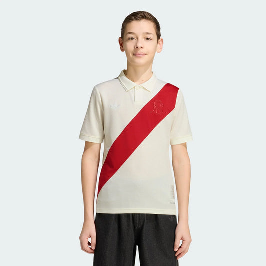 Kit Infantil River Plate 125 Anos 26/27  - Branco e Vermelho