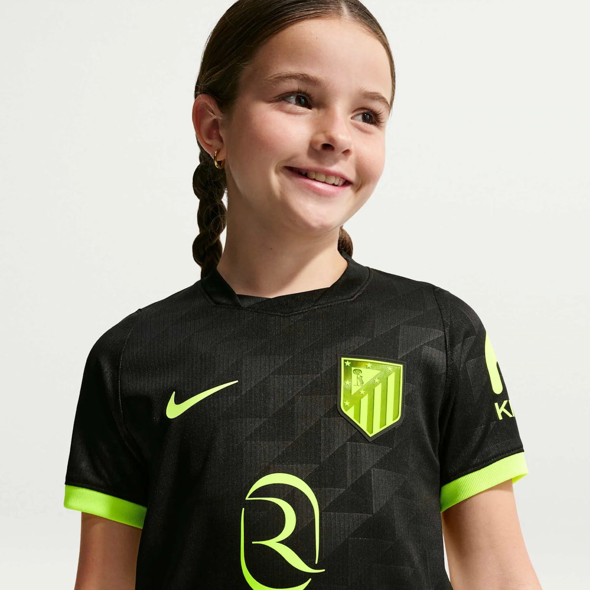 Kit Infantil Atlético de Madrid Away 26/27 - Preta