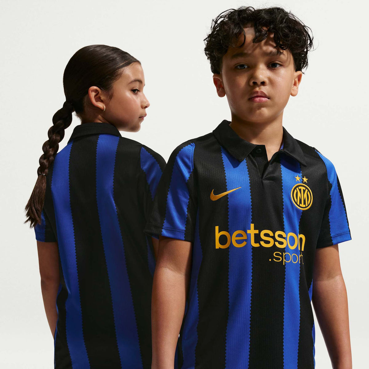 Kit Infantil Inter de Milão Home 26/27  - Azul  e Preto