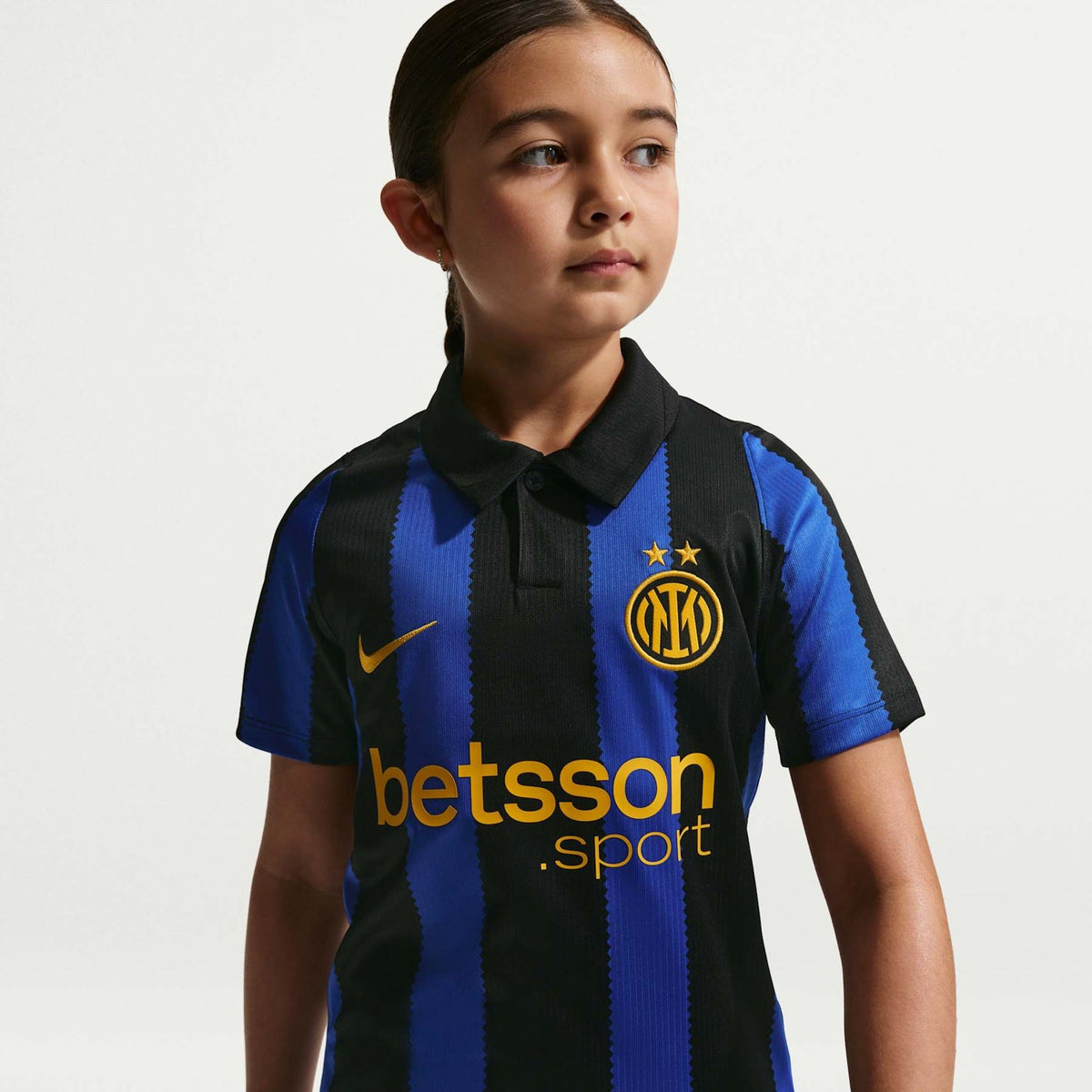 Kit Infantil Inter de Milão Home 26/27  - Azul  e Preto