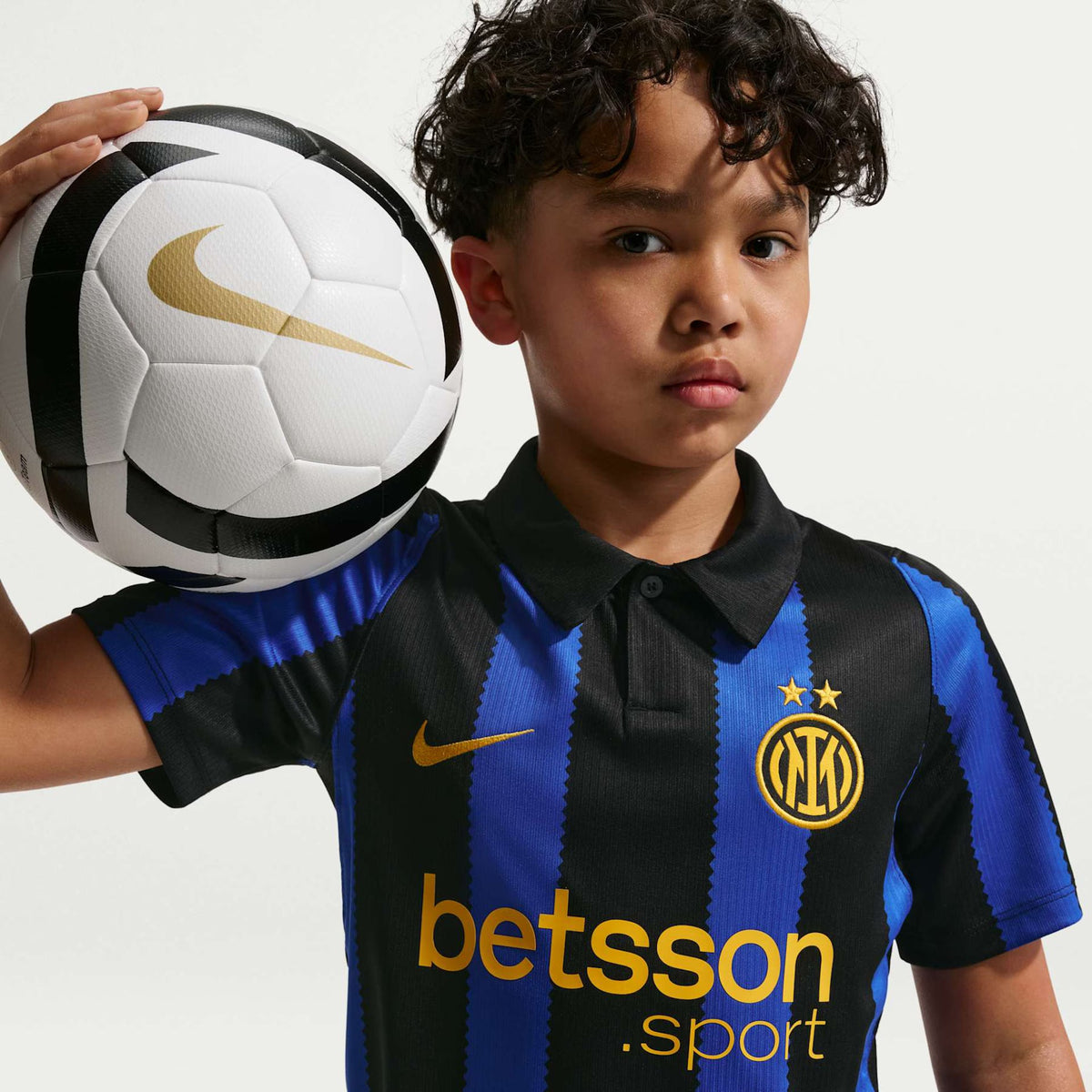 Kit Infantil Inter de Milão Home 26/27  - Azul  e Preto