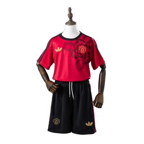 Kit infantil Manchester United Edição Especial 25/26 - Vermelho