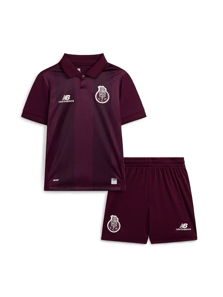 Kit Infantil Porto Away 26/27  - Roxo