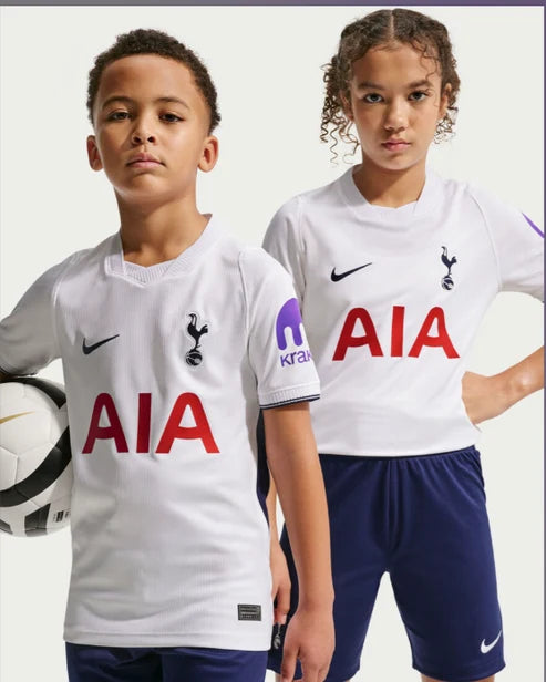 Kit Infantil Tottenham Home 26/27  - Branco