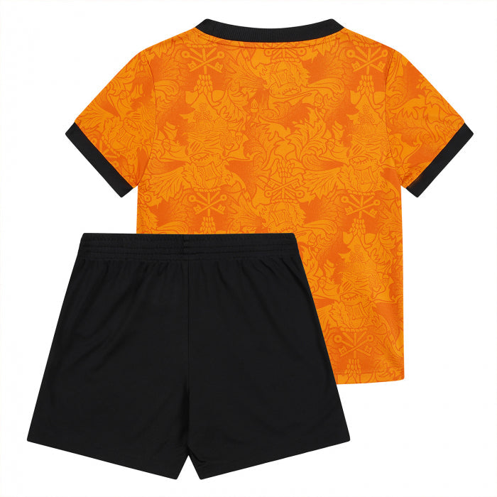 Kit Infantil Wolves Home 26/27 - Laranja
