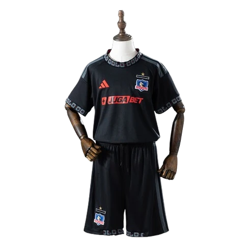 Kit Infantil Colo Colo Away 26/27 - Preta