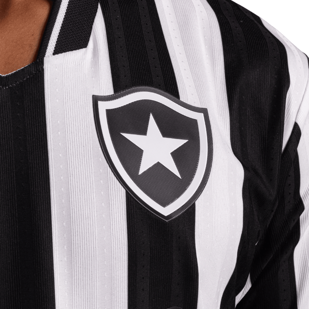 Kit Infantil Botafogo Home 26/27 Mizuno - Preta e Branca