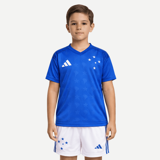 Kit Infantil Cruzeiro Home 26/27 - Azul