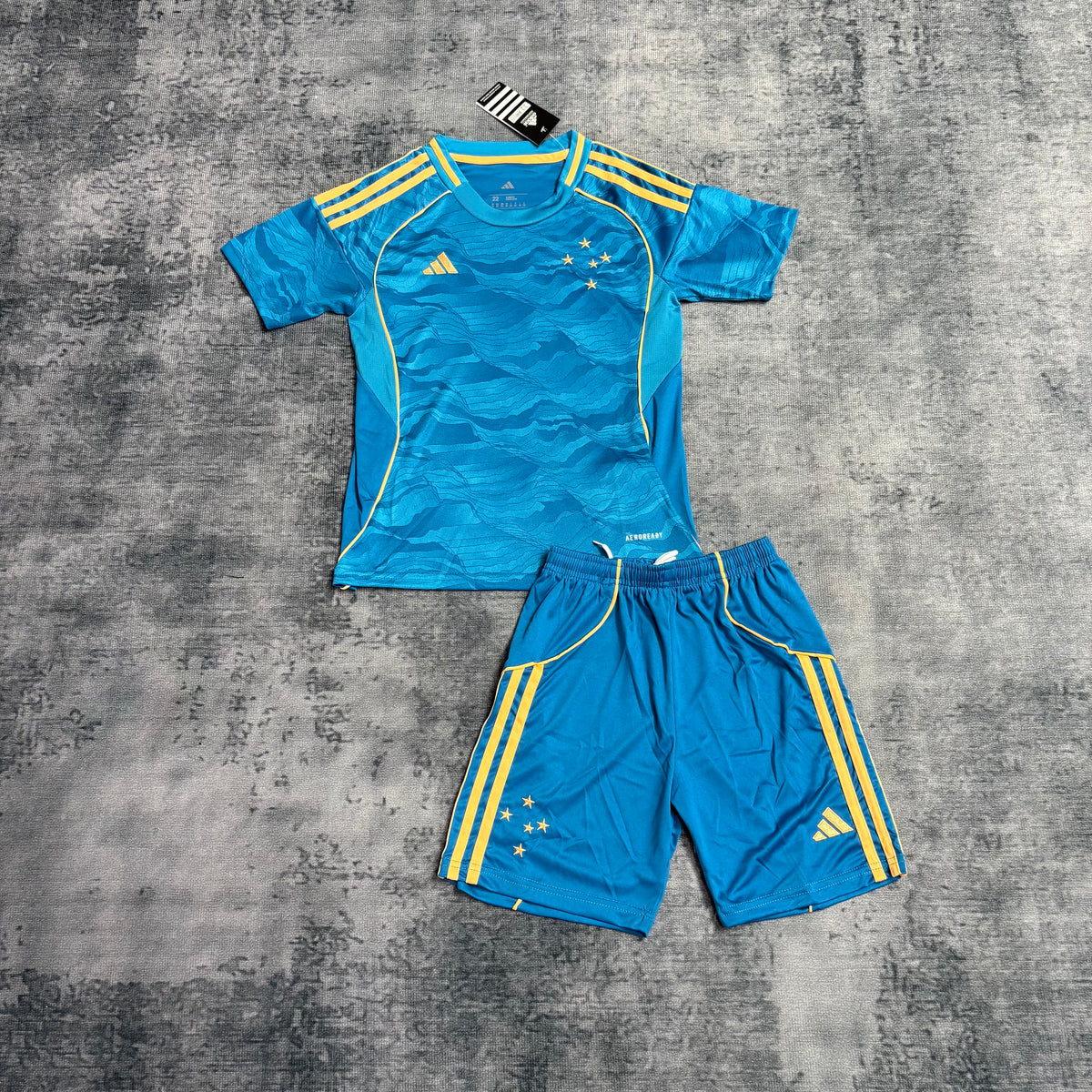 Kit Infantil Cruzeiro Third 25/26  - Azul