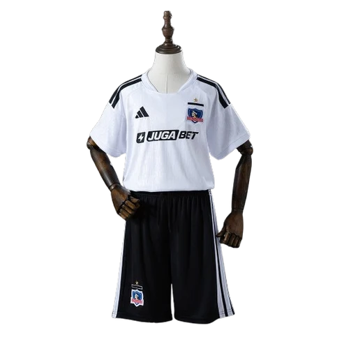 Kit Infantil Colo Colo Home 26/27 - Branca
