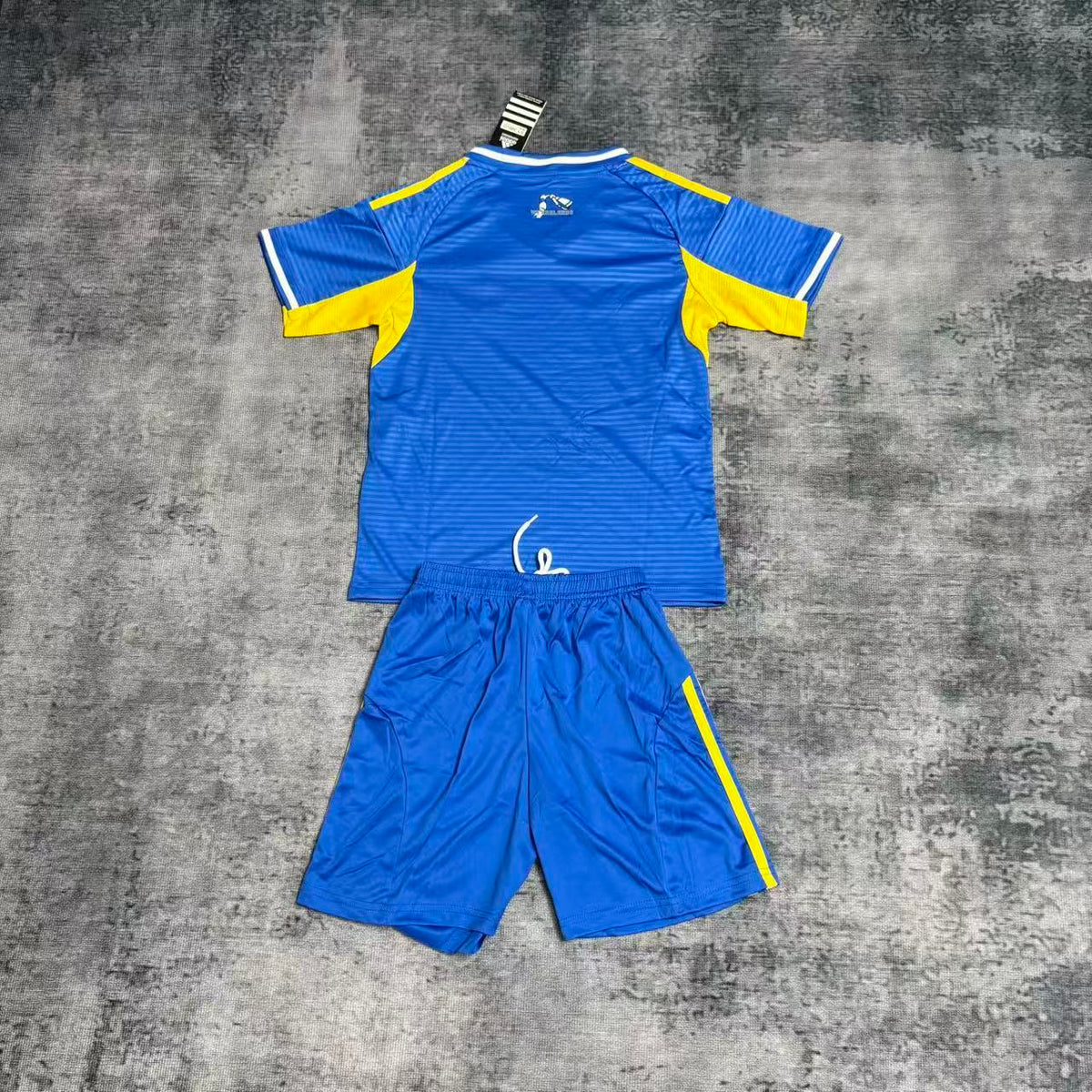 Kit Infantil Leeds United Away 25/26 - Azul