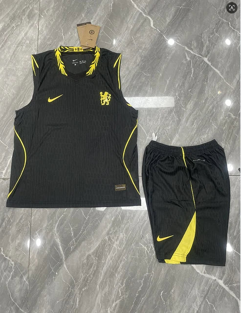Kit Infantil Regata Chelsea Away 26/27 - Preta
