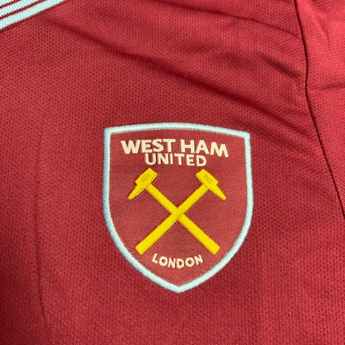 Kit Infantil West Ham Home 25/26 - Vinho