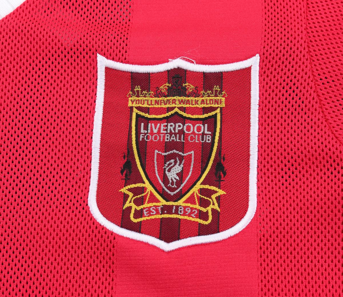 Kit Infantil Liverpool Home Retrô 96/97 - Vermelho