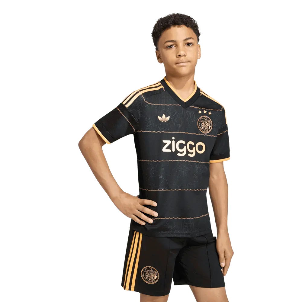 Kit Infantil Ajax Away 26/27 - Preta
