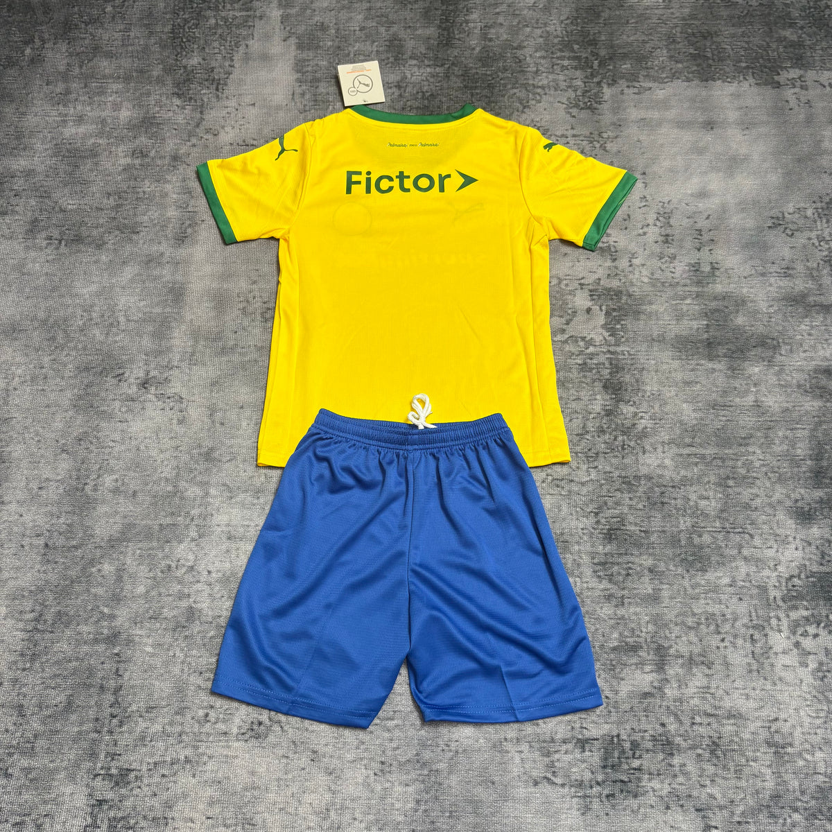 Kit Infantil Palmeiras Third 25/26 - Amarelo