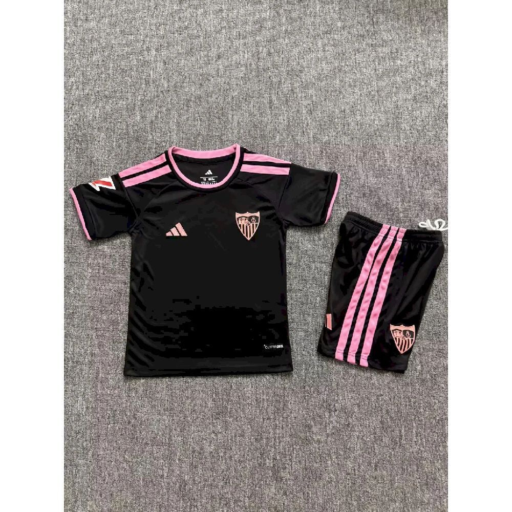 Kit Infantil Sevilla Third 26/27 - Preta