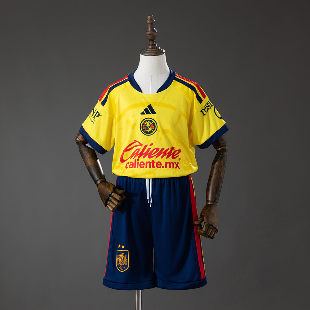Kit Infantil America do México Home 26/27  - Amarelo