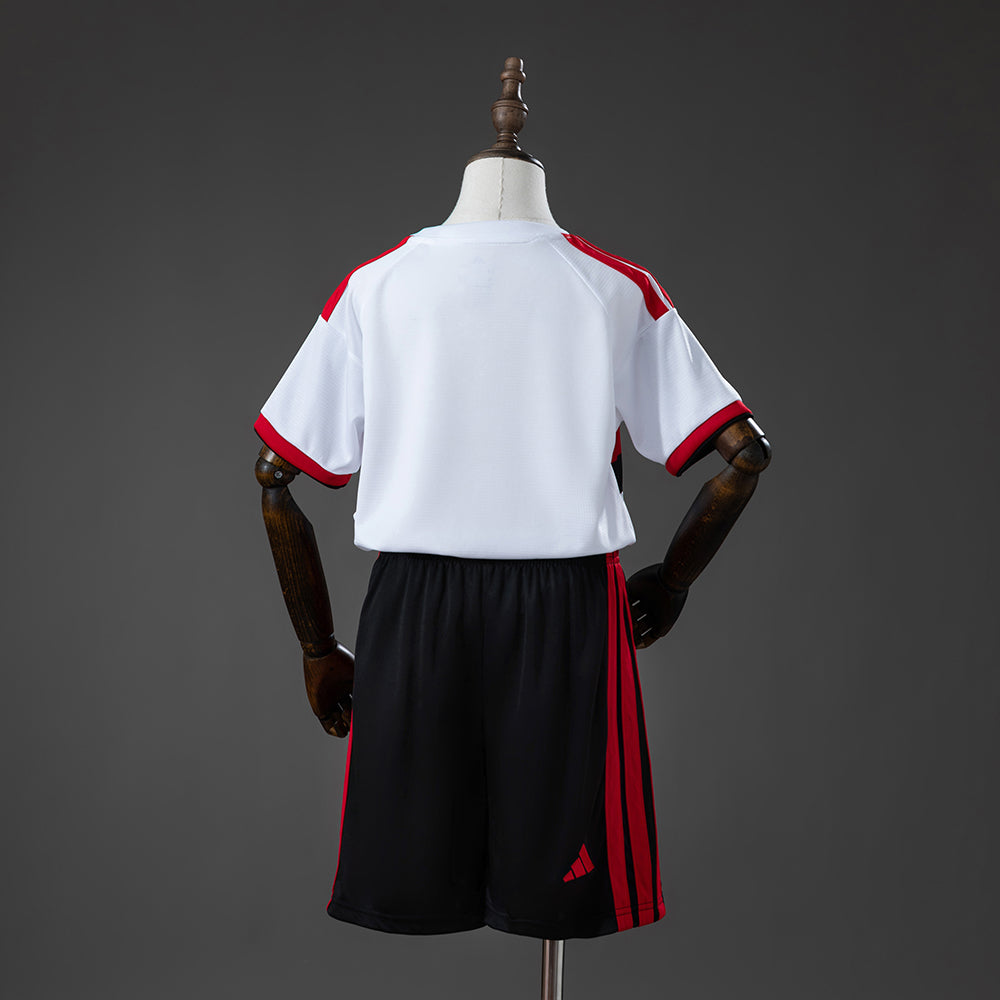 Kit Infantil Flamengo Away 26/27 - Branco