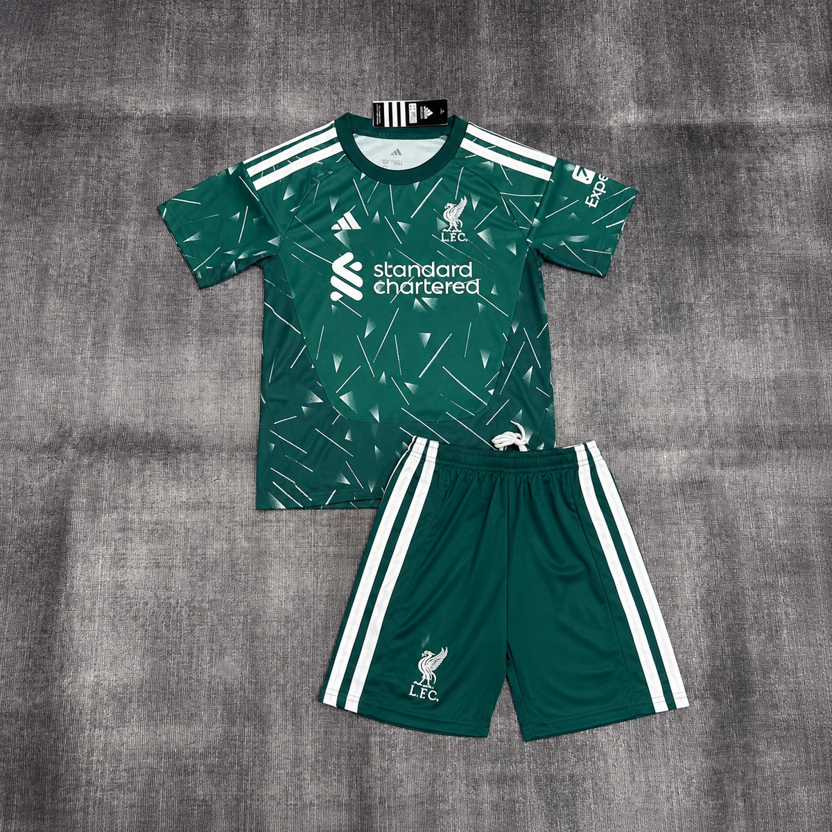 Kit Infantil Liverpool Goleiro 26/27  - Verde