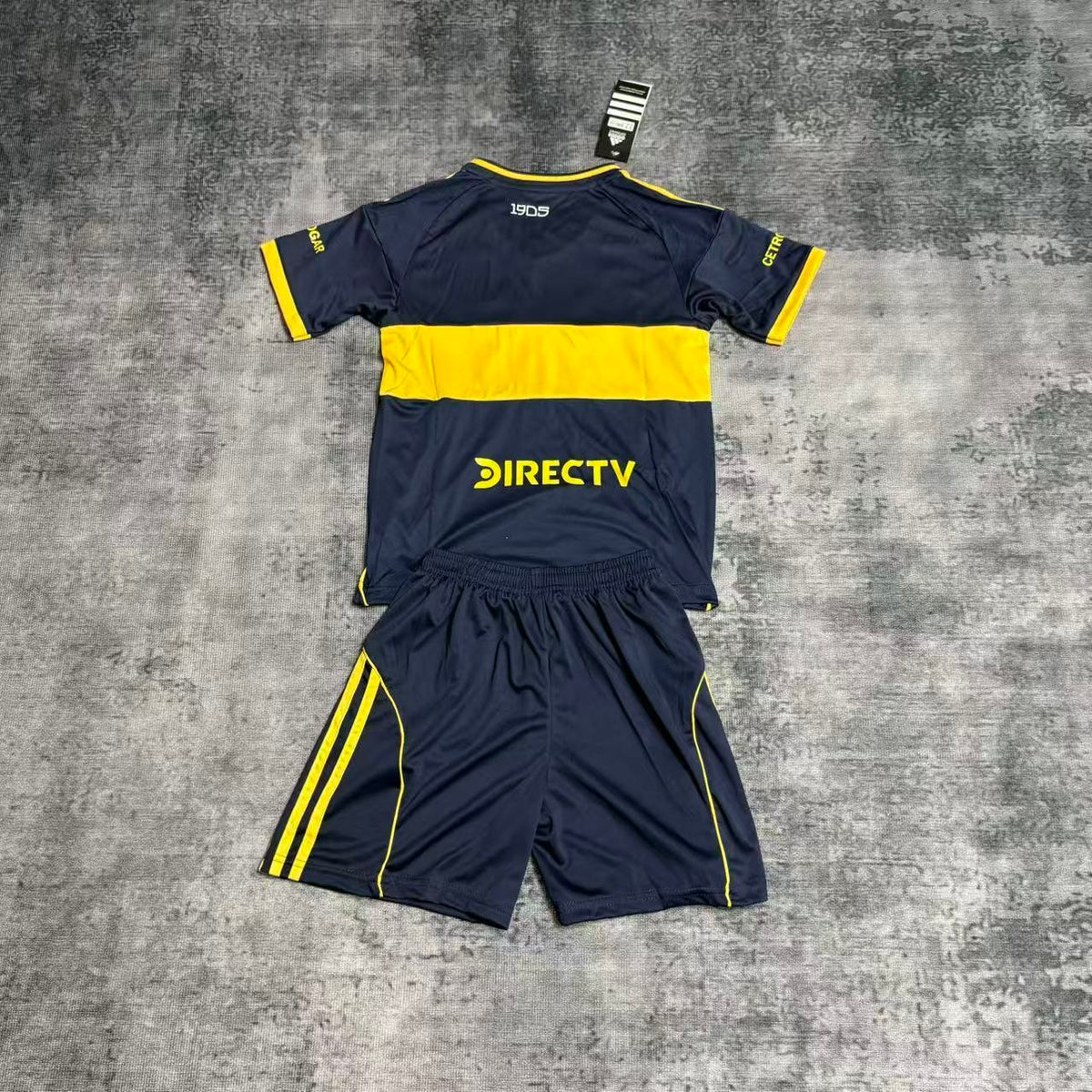 Kit Infantil Boca JRS Home 25/26 - Azul e Amarela