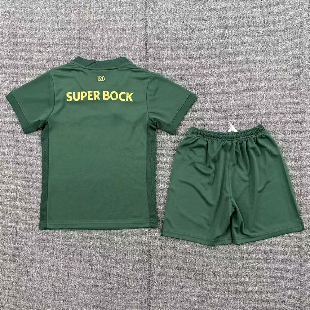 Kit Infantil Sporting Third 26/27 - Verde