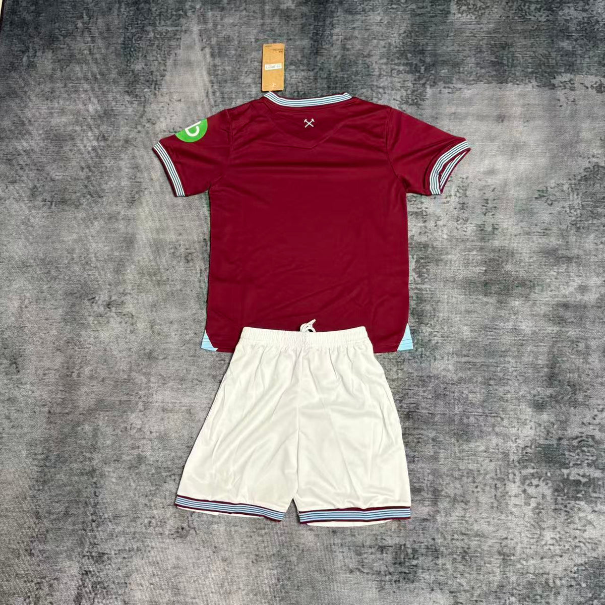 Kit Infantil West Ham Home 25/26 - Vinho
