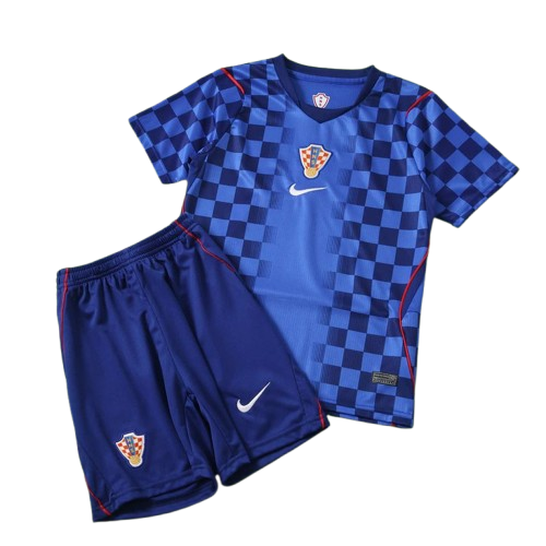 Kit Infantil Croácia Away 26/27 - Azul