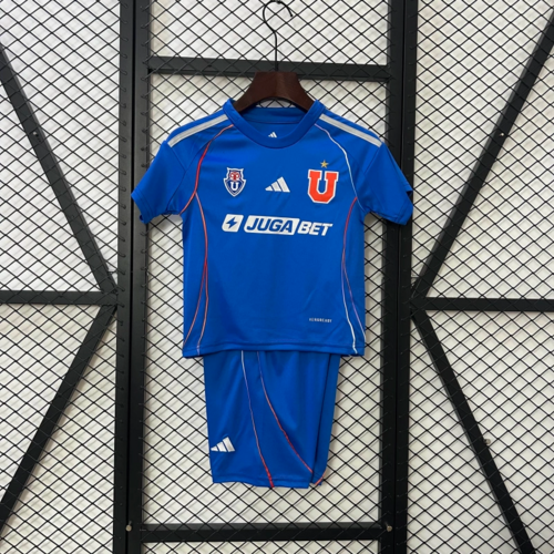 Kit Infantil Universidad de Chile Home 25/26 - Azul