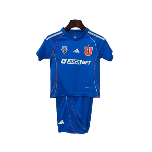 Kit Infantil Universidad de Chile Home 25/26 - Azul