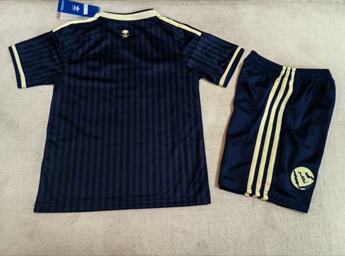 Kit Infantil Al Nassr Away 26/27  - Azul Escuro