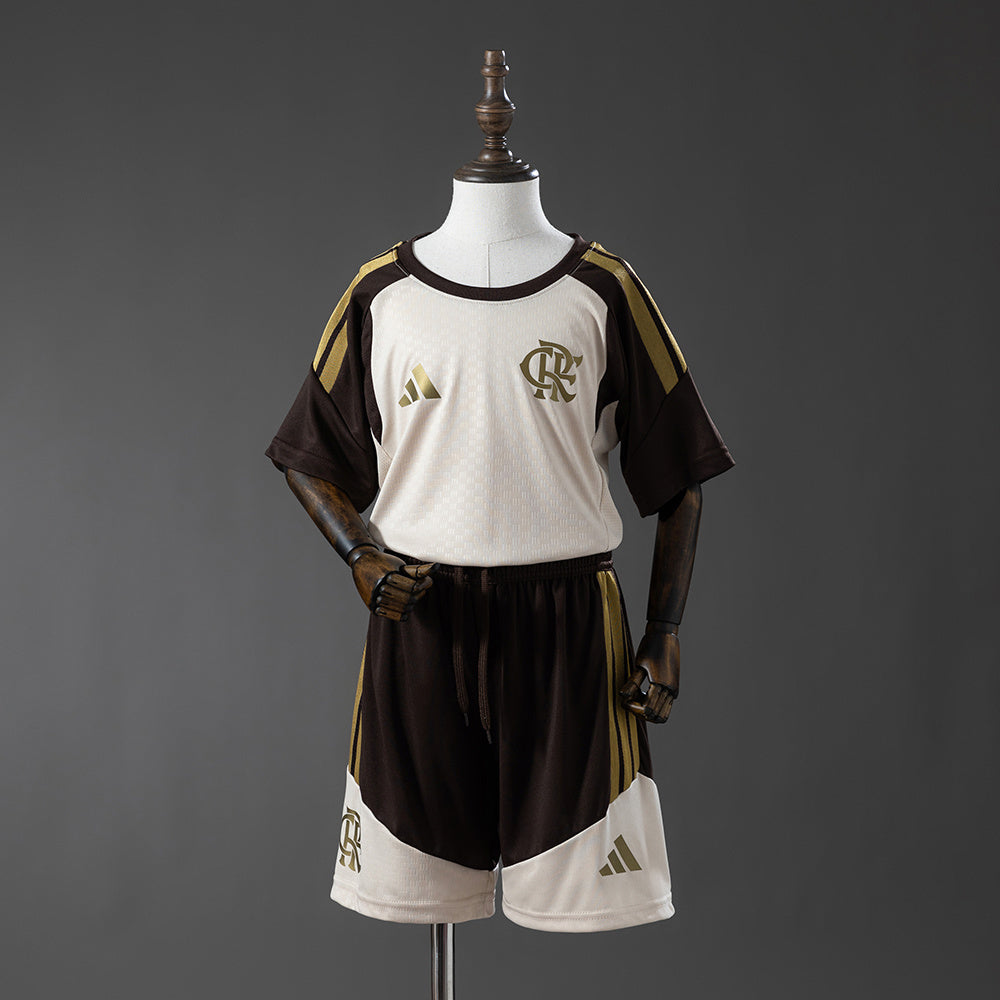 Kit Infantil Flamengo Treino 26/27 - Bege