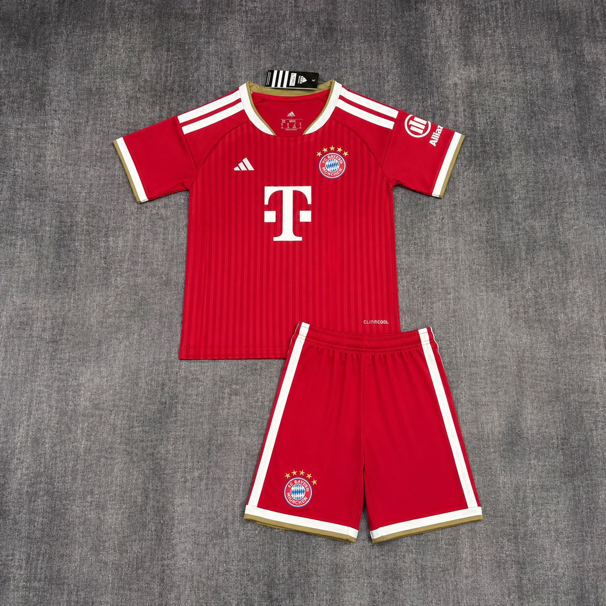 Kit Infantil Bayern de Munique Home 26/27 - Vermelho