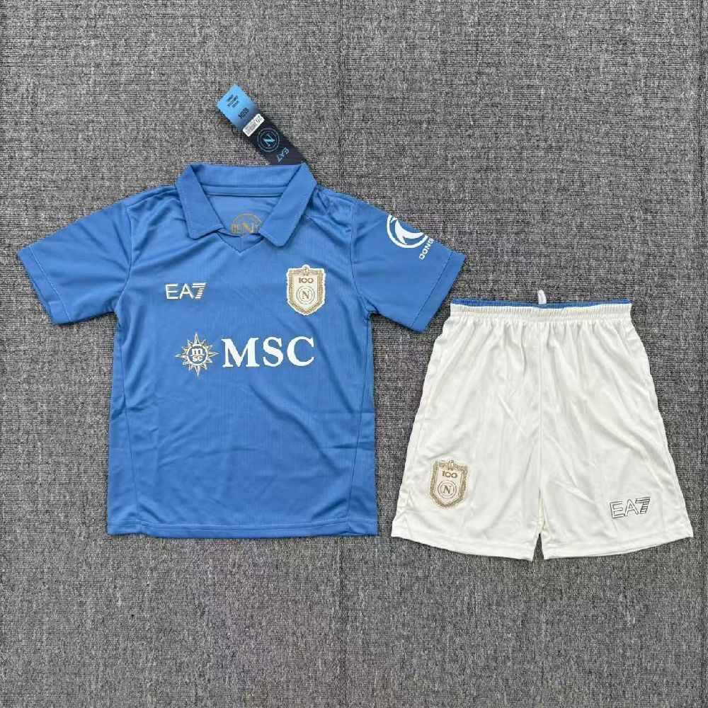 Kit Infantil Napoli Home 26/27  - Azul